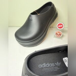 adidas - Size 9 - Women's Adifom Stan Smith Mule Originals Black IE4626 - New